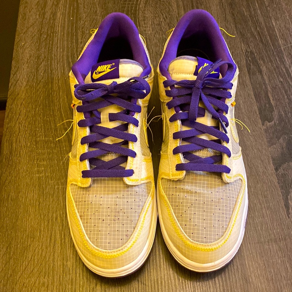 2022
Union LA x Dunk Low 'Passport Pack - Court Purple' worn 5 times or less.